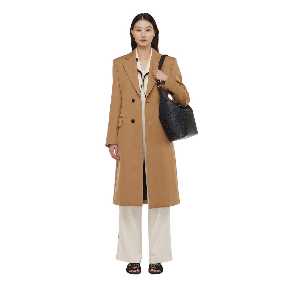 MCM LARGE AREN HOBO IN VISETOS BLACK