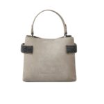 BRUNELLO CUCINELLI SUEDE BAG WITH PRECIOUS BANDS
