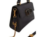 VALENTINO GARAVANI SMALL VSLING GRAINY CALFSKIN HANDBAG