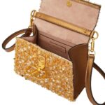 VALENTINO GARAVANI MINI VSLING HANDBAG WITH 3D EMBROIDERY