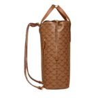 MCM MEDIUM HIMMEL DRAWSTRING BACKPACK IN LAURETOS COGNAC