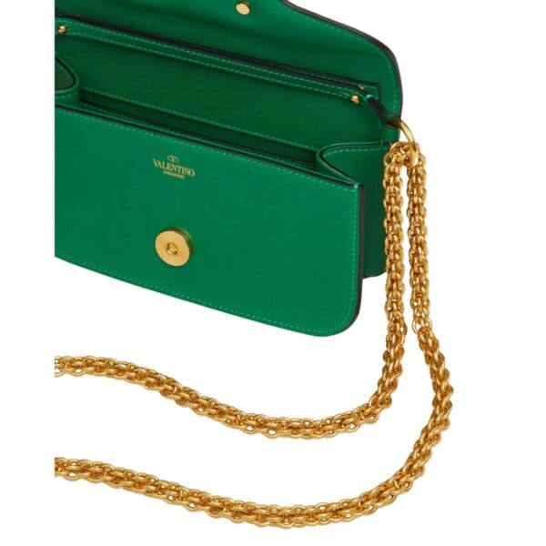VALENTINO GARAVANI LOCÒ SMALL SHOULDER BAG IN CALFSKIN - Image 8