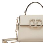 VALENTINO GARAVANI SMALL VSLING HANDBAG WITH JEWEL EMBROIDERY