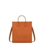 MCM MEDIUM KLASSIK TOTE IN SPANISH CALF LEATHER COGNAC