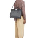 MAISON MARGIELA 5AC DAILY LEATHER TOTE BAG