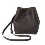 BRUNELLO CUCINELLI CALFSKIN BUCKET BAG WITH MONILI