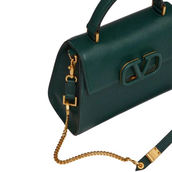 VALENTINO GARAVANI SMALL VSLING GRAINY CALFSKIN HANDBAG