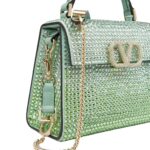 VALENTINO GARAVANI MINI VSLING HANDBAG WITH RHINESTONES