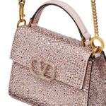 VALENTINO GARAVANI VSLING MINI HANDBAG WITH SPARKLING EMBROIDERY
