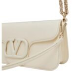 VALENTINO GARAVANI LOCÒ CALFSKIN SHOULDER BAG