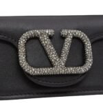 VALENTINO GARAVANI LOCÒ MICRO BAG WITH CHAIN AND JEWEL LOGO