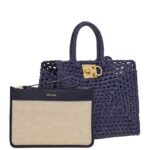 FERRAGAMO STUDIO BOX BAG (M)