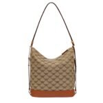 MCM HIMMEL HOBO IN LAURETOS JACQUARD