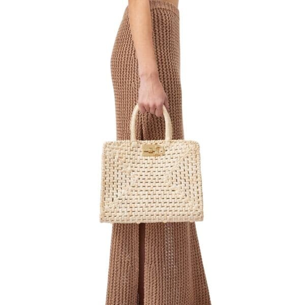 FERRAGAMO STUDIO BOX BAG (M)