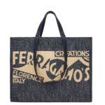 FERRAGAMO TOTE BAG WITH LOGO (M)