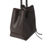BRUNELLO CUCINELLI CALFSKIN BUCKET BAG WITH MONILI