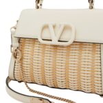 VALENTINO GARAVANI SMALL VSLING WICKER HANDBAG
