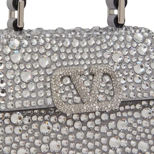 VALENTINO GARAVANI MICRO VSLING EMBROIDERED HANDBAG