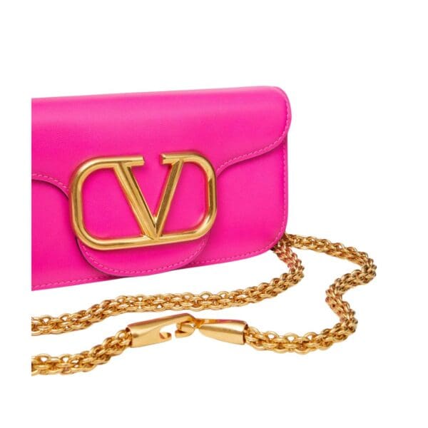 VALENTINO GARAVANI LOCÒ SMALL SHOULDER BAG IN CALFSKIN - Image 12