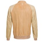 BILLIONAIRE LEATHER BOMBER CREST