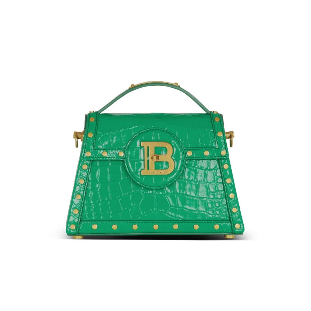 BALMAIN B-BUZZ DYNASTY BAG IN PATENT LEATHER