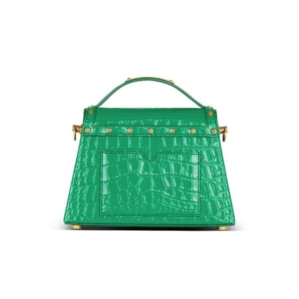BALMAIN B-BUZZ DYNASTY BAG IN PATENT LEATHER