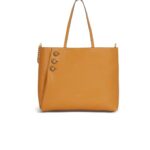 BALMAIN EMBLÈME HANDBAG IN GRAINED LEATHER
