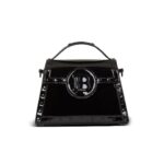 BALMAIN B-BUZZ DYNASTY BAG IN PATENT LEATHER