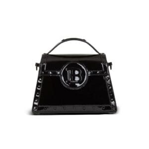 BALMAIN B-BUZZ DYNASTY BAG IN PATENT LEATHER