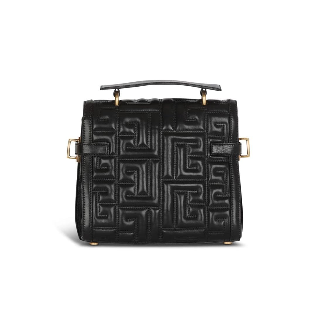 BALMAIN B-BUZZ 23 QUILTED LEATHER BAG - Image 2