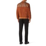 BILLIONAIRE PYTHON SUEDE BOMBER