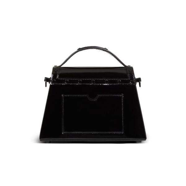 BALMAIN B-BUZZ DYNASTY BAG IN PATENT LEATHER