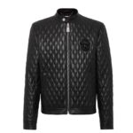 BILLIONAIRE QUILTED LEATHER JACKET