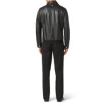 BILLIONAIRE LEATHER BOMBER