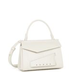 MAISON MARGIELA SNATCHED LEATHER TOTE BAG