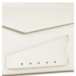 MAISON MARGIELA SNATCHED LEATHER TOTE BAG