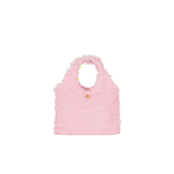 BALMAIN MINI B-ARMY GROCERY BAG IN TWEED - Image 3