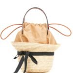 MAISON MARGIELA HAT STRAW BUCKET BAG