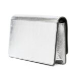 MAISON MARGIELA MEDIUM METALLIC WALLET-ON-CHAIN