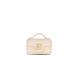 BALMAIN B-BUZZ MINI LEATHER BAG