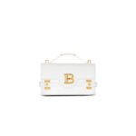 BALMAIN B-BUZZ SHOULDER 24 CALFSKIN BAG