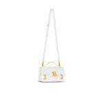 BALMAIN B-BUZZ SHOULDER 24 CALFSKIN BAG