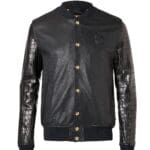 BILLIONAIRE LEATHER BOMBER "ROBERT"