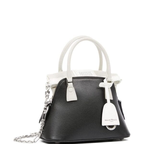 MAISON MARGIELA MINI 5AC CLASSIQUE LEATHER TOTE BAG - Image 5
