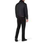 BILLIONAIRE LEATHER JACKET WITH PYTHON LUXURY