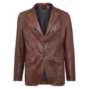 BILLIONAIRE LEATHER BLAZER LUXURY