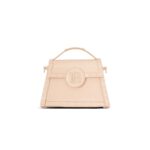 BALMAIN B-BUZZ DYNASTY PATENT LEATHER BAG