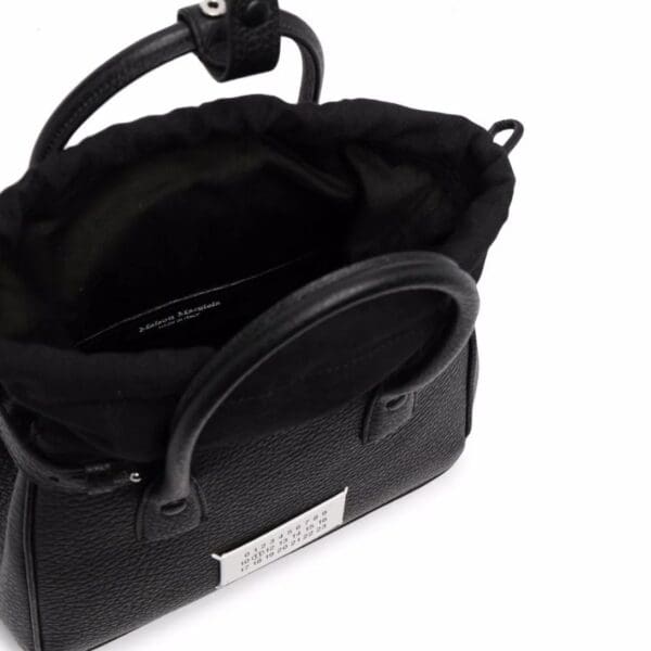 MAISON MARGIELA MINI 5AC DRAWSTRING TOP-HANDLE BAG - Image 4