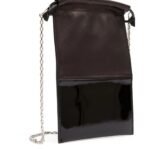 MAISON MARGIELA FOUR STITCH-LOGO DRAWSTRING CROSSBODY BAG