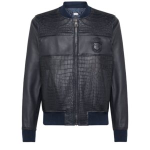 BILLIONAIRE LEATHER JACKET CREST